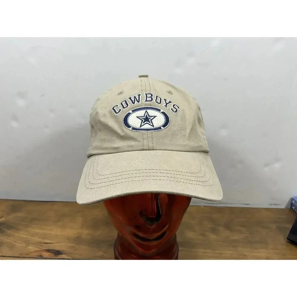 Dallas Cowboys Logo Athletic Cap Men’s Adjustable One Size Vintage NFL Hat